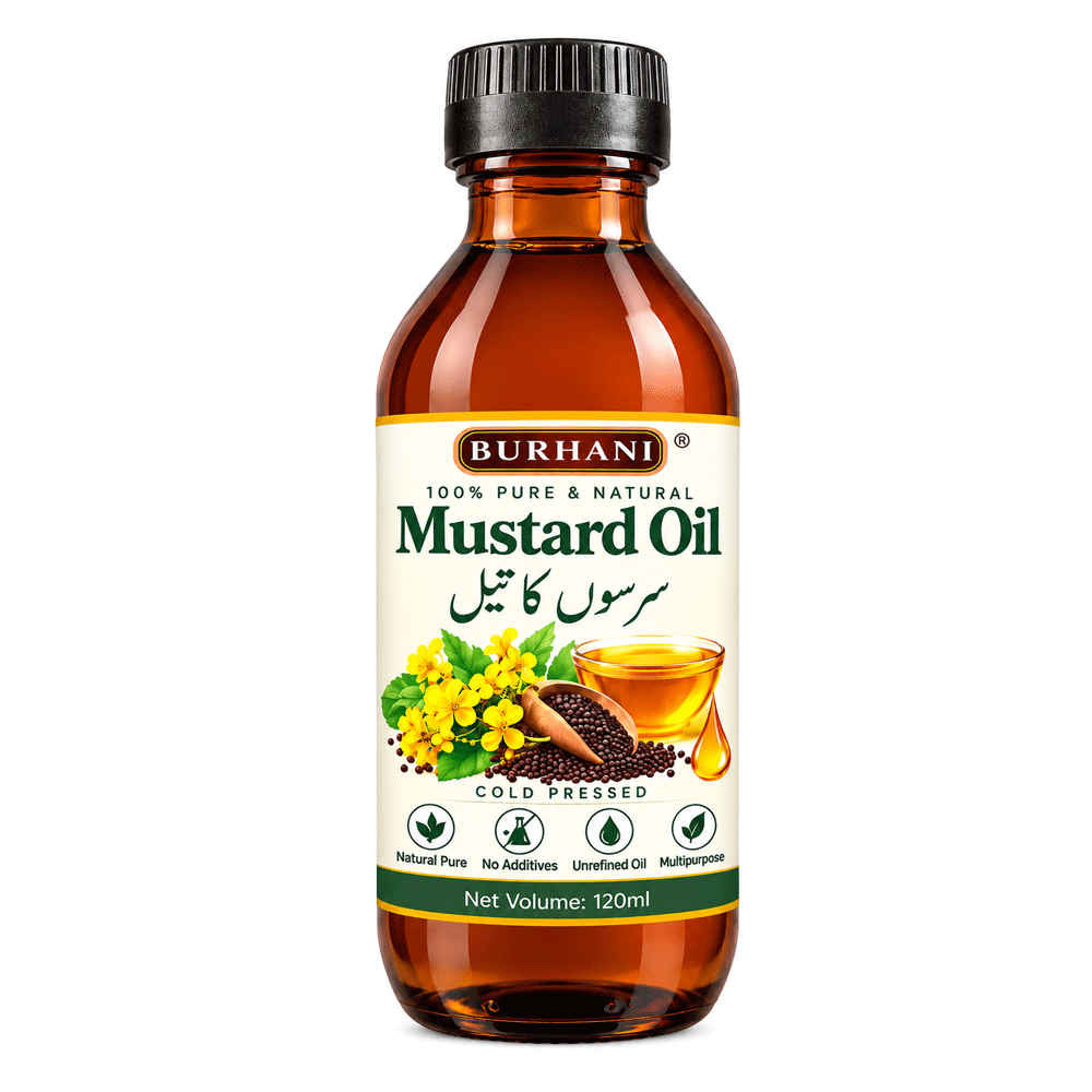 Mustard Oil 120ml-(روغن سرسوں)