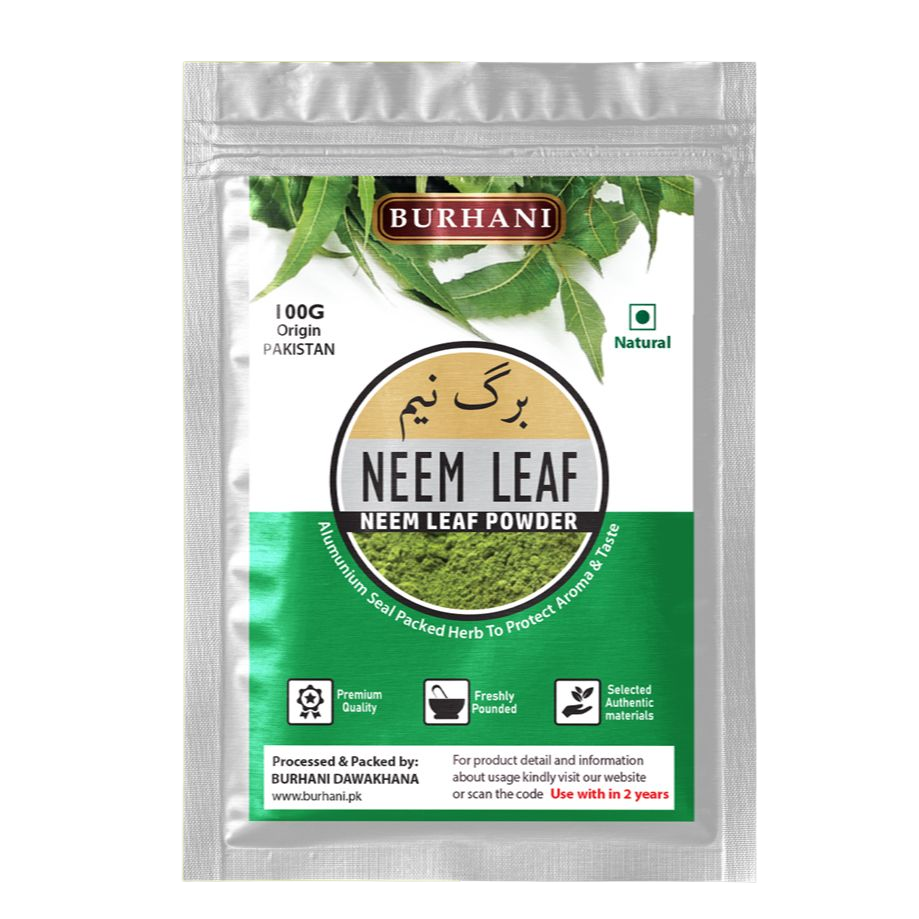 Burhani Neem Powder – 100g for Skin, Hair & Detox